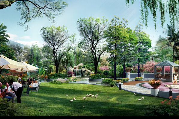 建水臨安酒店景觀設(shè)計-景觀設(shè)計